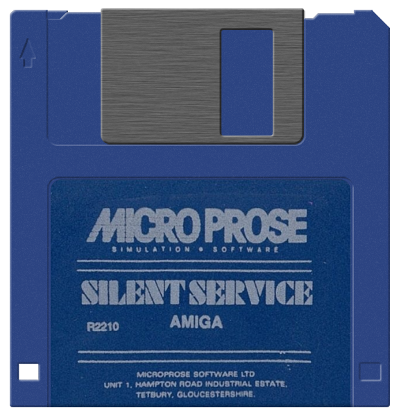 Silent Service media 6 for Amiga
